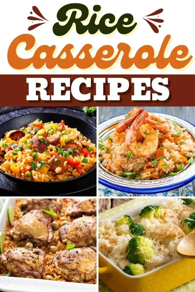 Mga Recipe ng Rice Casserole