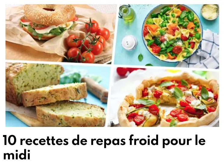 Idees recettes froides midi