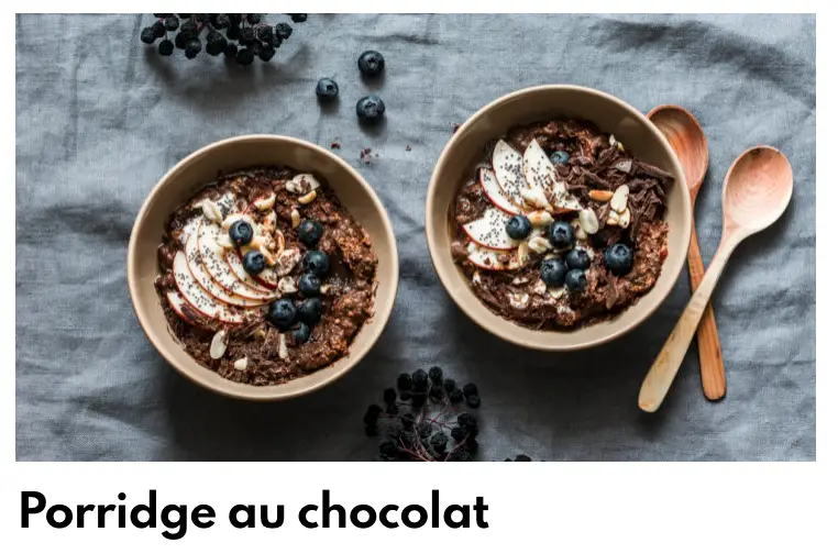 Chocolate porridge