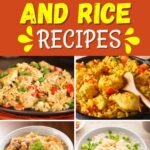 Vistas un rīsu receptes