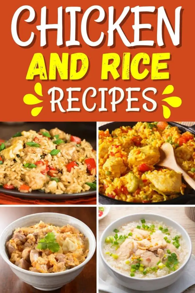 Vistas un rīsu receptes
