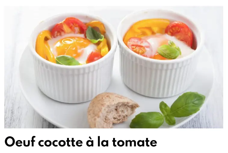 OEUF COCOTTE TOMATE