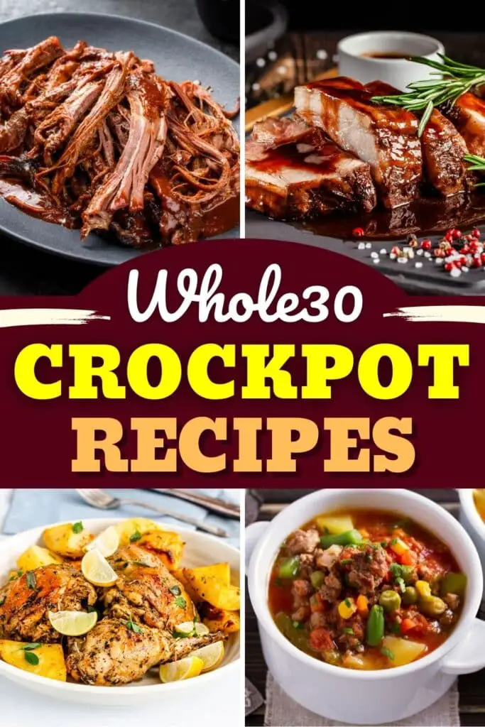 Recetas Whole30 Crockpot