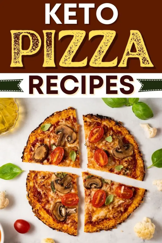 Recetas de pizza cetogénica