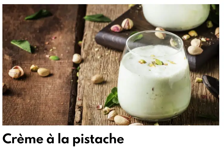 pistachio cream