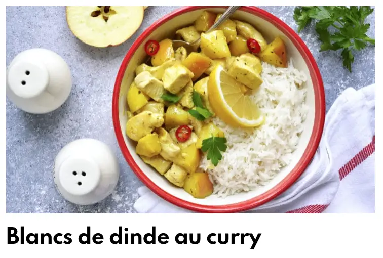 dinde curry