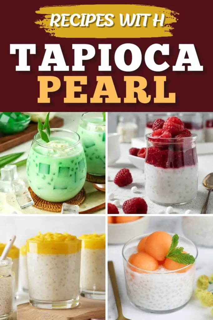Rezepte mit Tapioka-Perlen