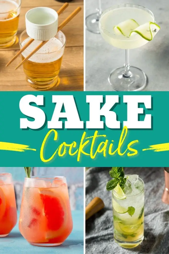 cócteles de sake