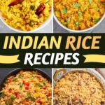 ہندوستانی چاول کی ترکیبیں۔