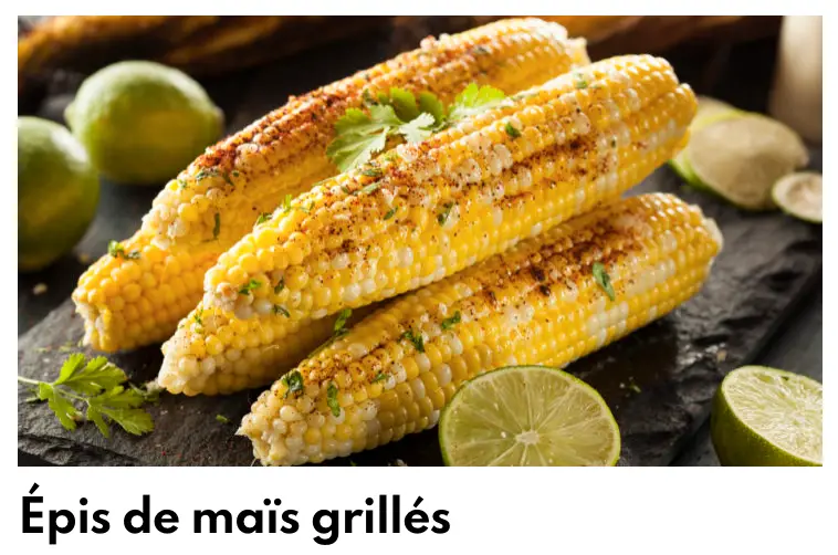 Grilled corn epis