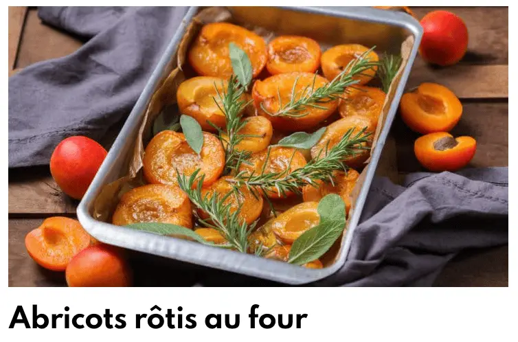 Abricots rotis