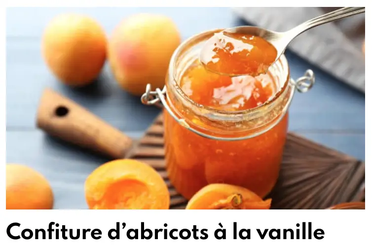 ванильный абрикосовый джем