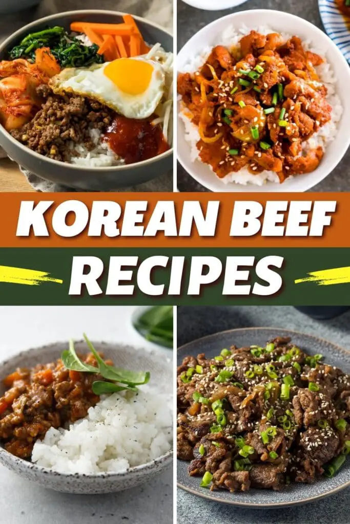 Koreai marhahús receptek