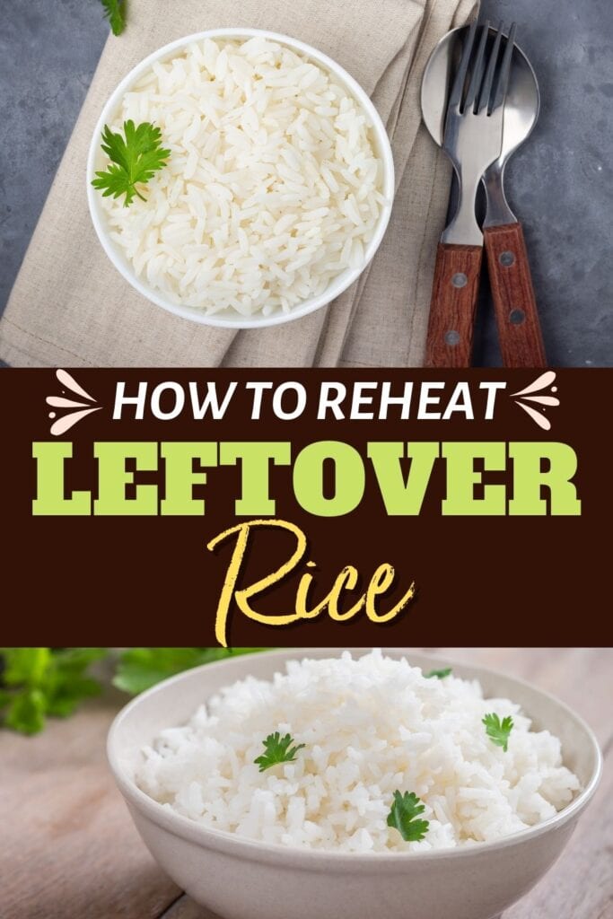Cómo recalentar el arroz sobrante
