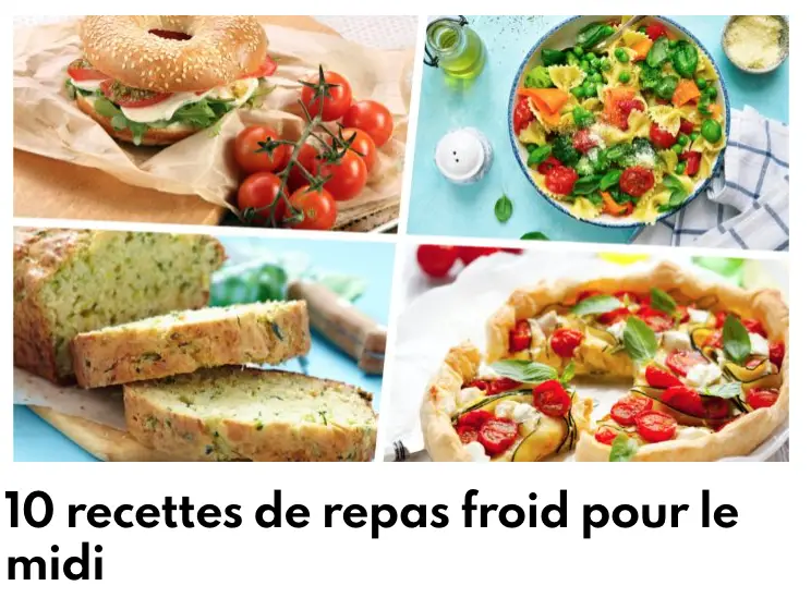 Idees repas froid