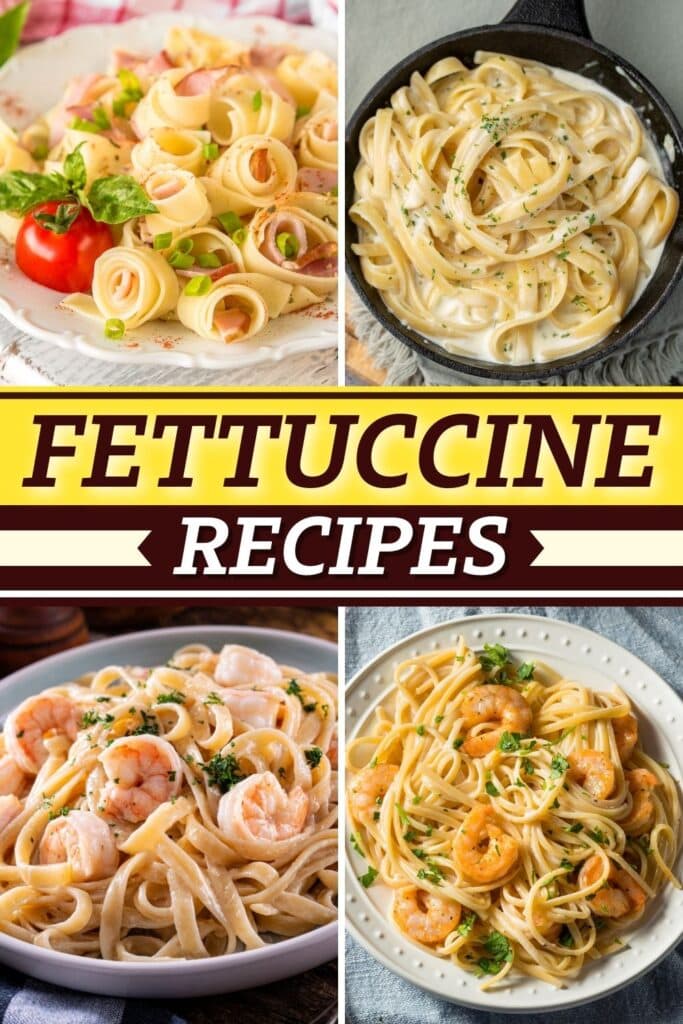 Receptes Fettuccine