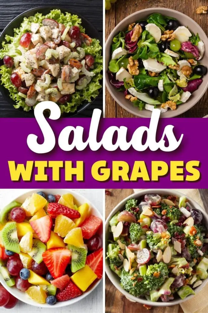 ensaladas con uvas