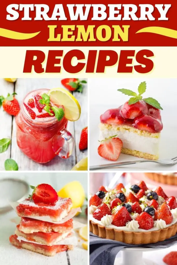 Συνταγές με λεμόνι φράουλας