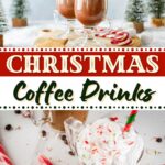 Bebidas de café de Navidad