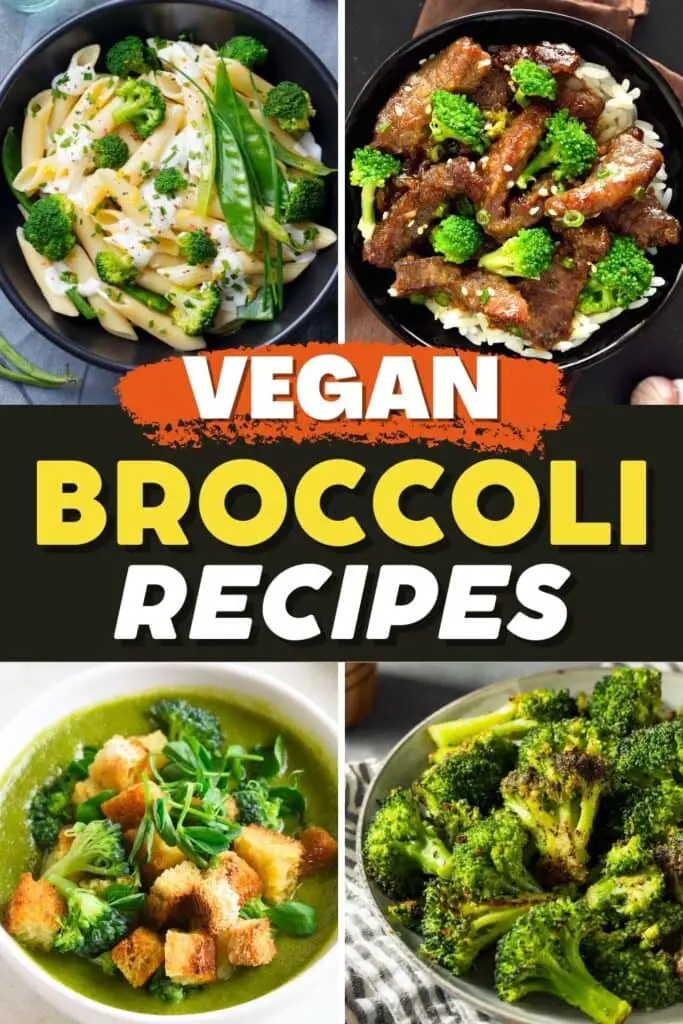vegan nga mga resipe sa broccoli