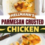 Pollo con costra de queso parmesano Hellmann's