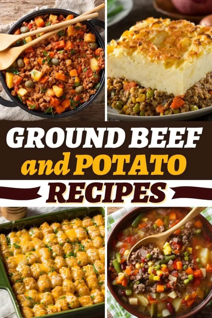 Ground Beef uye Mbatata Recipes