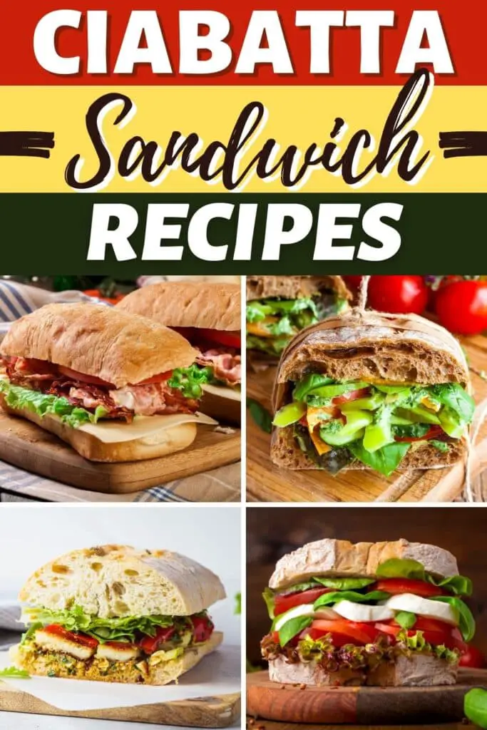 Sandwich Ciabatta oppskrifter