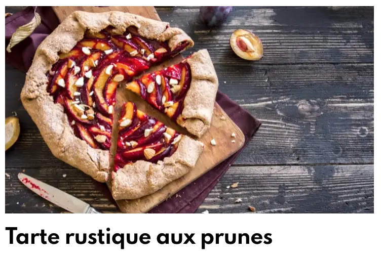 Rustique tarte սալորաչիրով