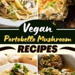 Recetas veganas de champiñones portobello
