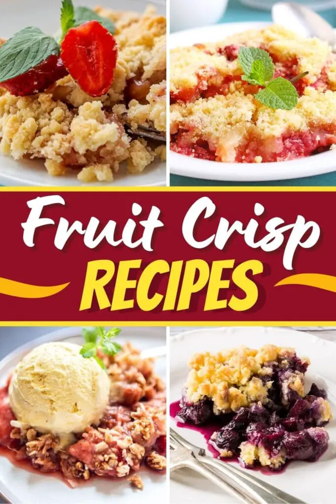 Mga Recipe sa Crisp Fruit