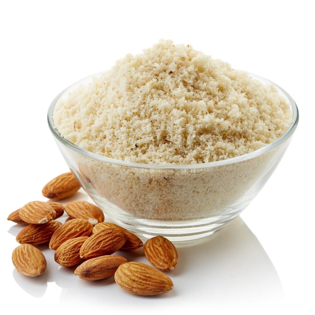 Tazón de Harina de Almendras con Nueces