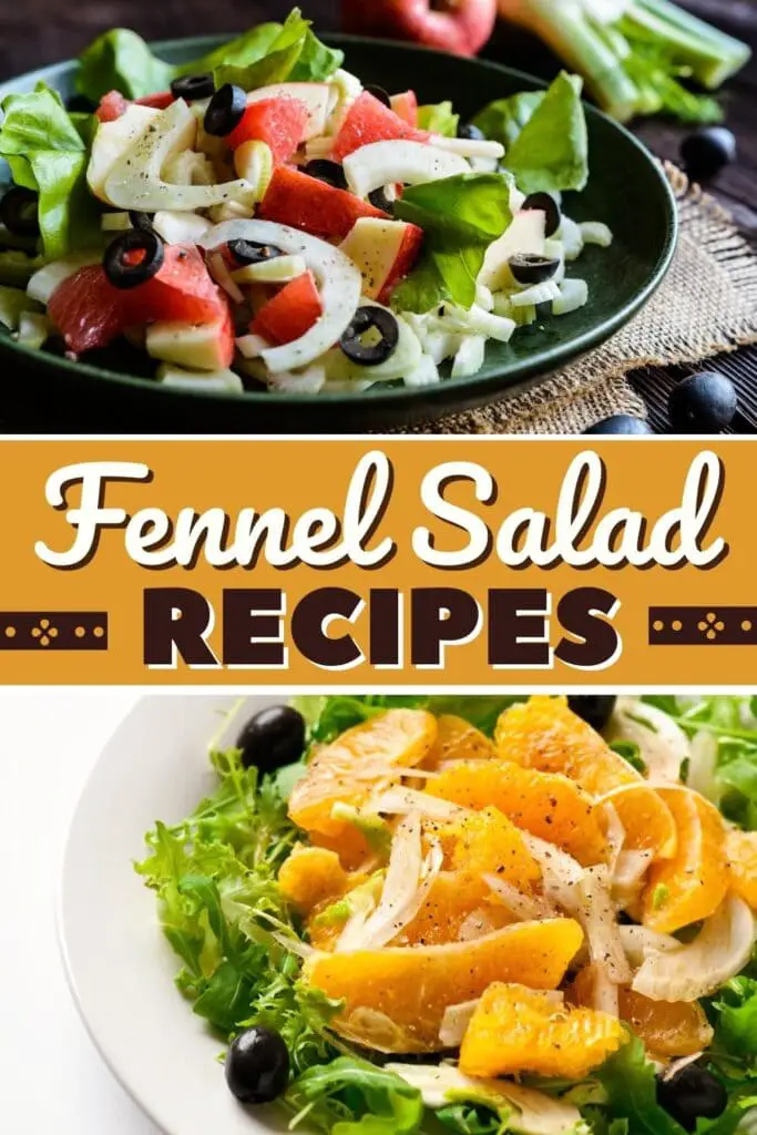 Fennel салат рецепттери