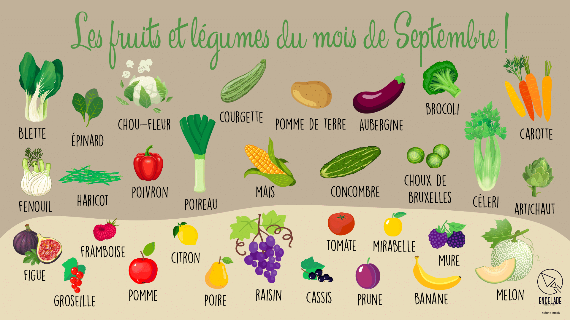 frutas y legumbres septiembre