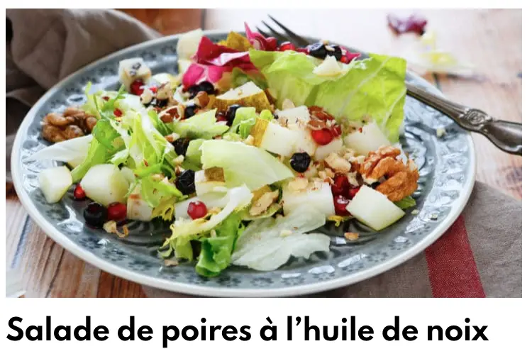 salad poire