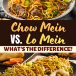 Chow Mein vs.  Lo Mein (¿Cuál es la diferencia?)