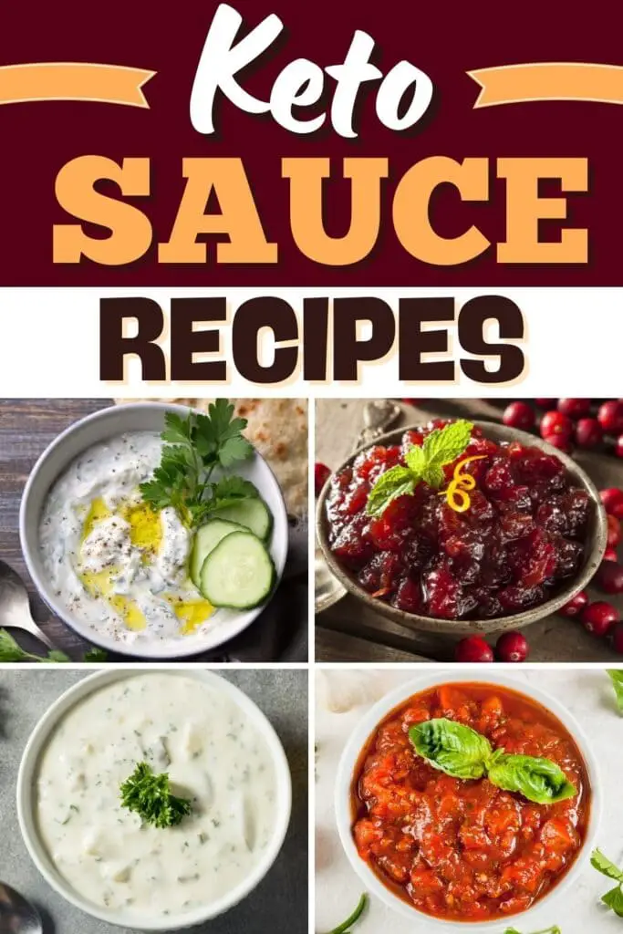 recettes de sauce céto