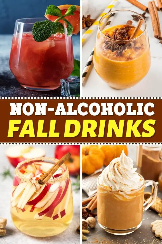 Bebidas de otoño sin alcohol