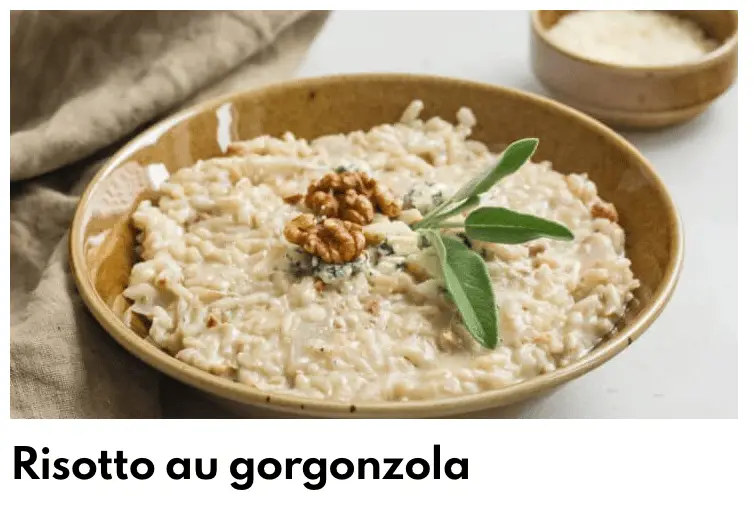risotto cu gorgonzola
