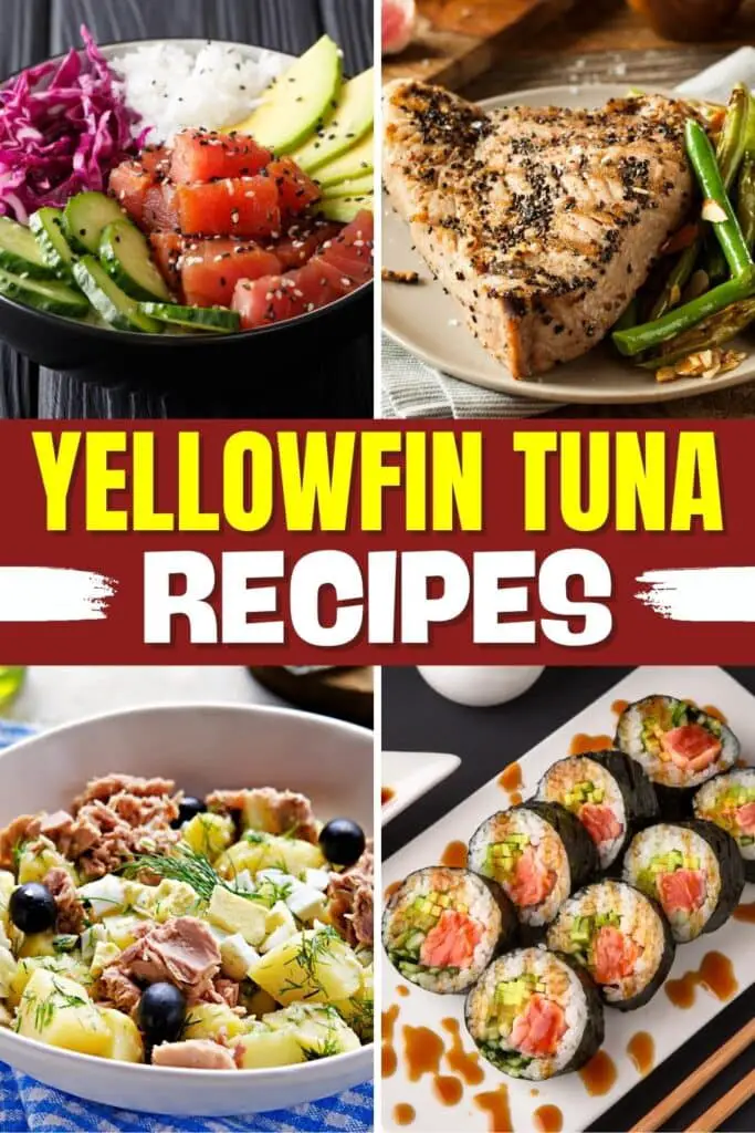 Dzeltenspuru tunzivju receptes