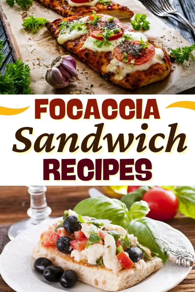 Sándwich de Focaccia Recetas