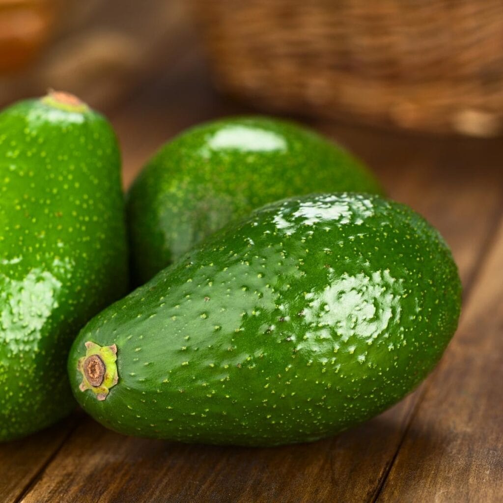 Økologisk stærk avocado