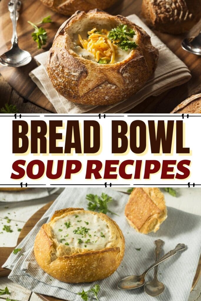 Recepti za supu u posudi za kruh