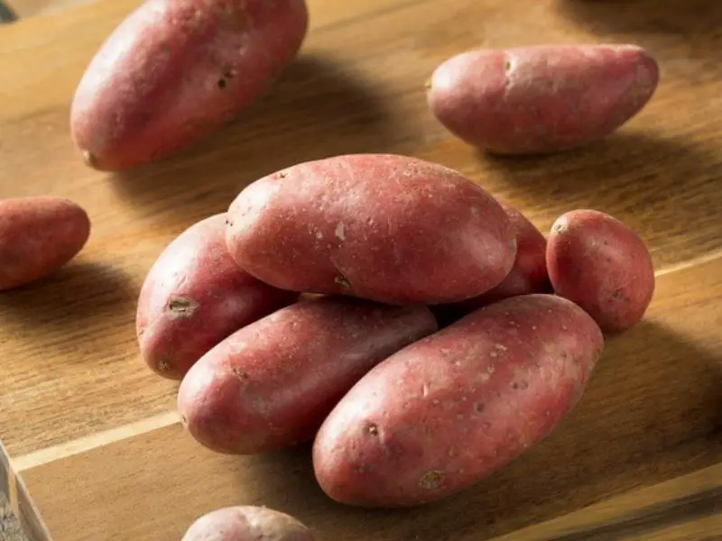 Pink Fin Apple Potatoes