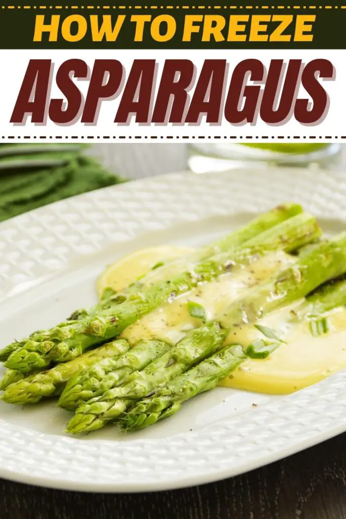 វិធីបង្កក asparagus