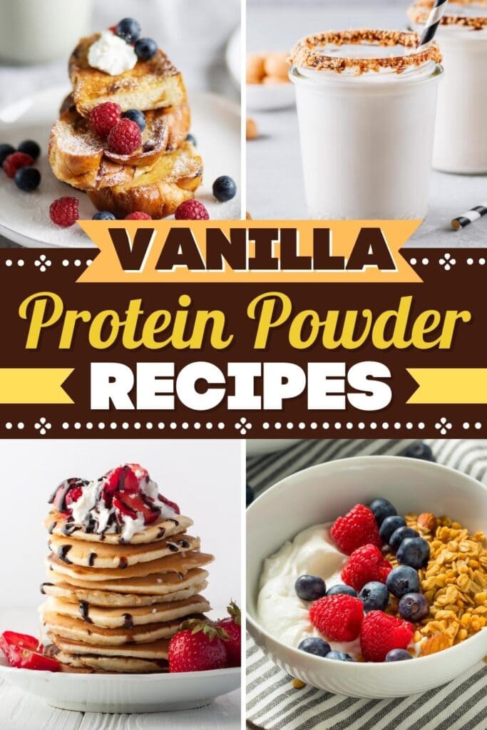 Recepty na vanilkový proteinový prášek