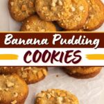 Li-cookie tsa Banana Pudding
