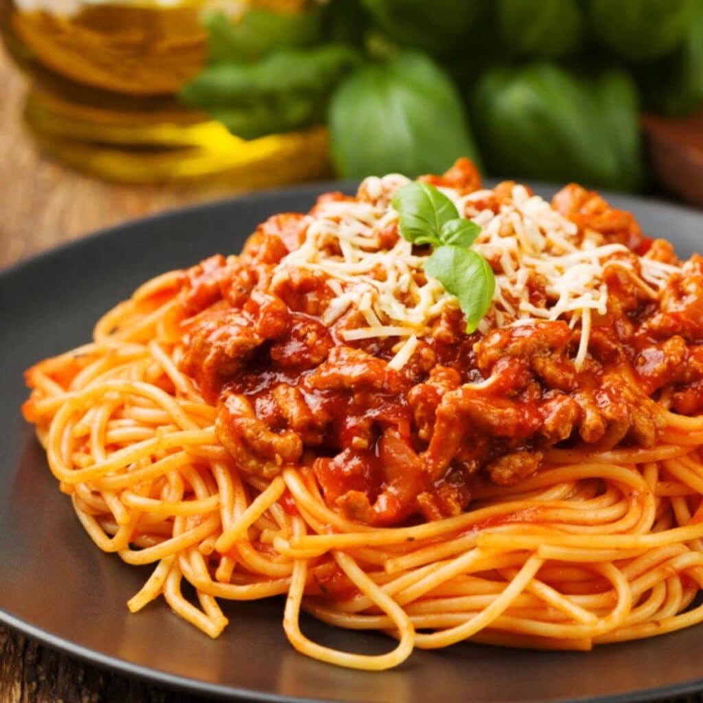 spagetti makaron