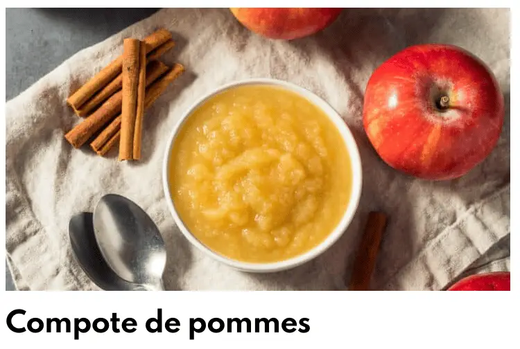 compote pommes