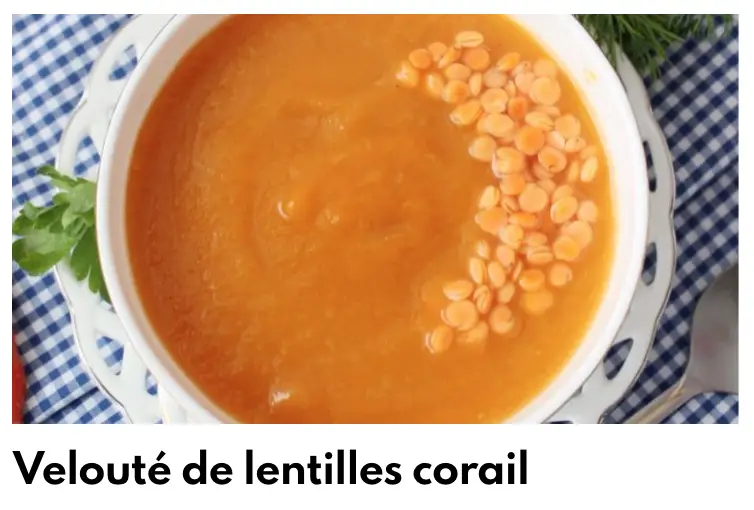 Corail Lentil Veloute