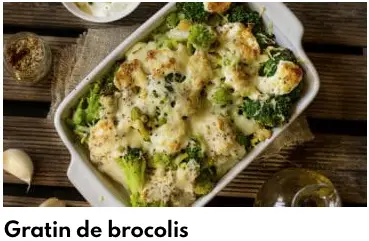 brócolis gratinados